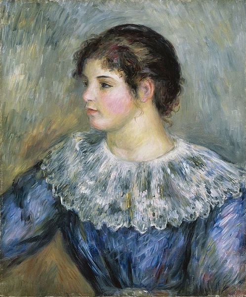 Bust Portrait of a Young Woman